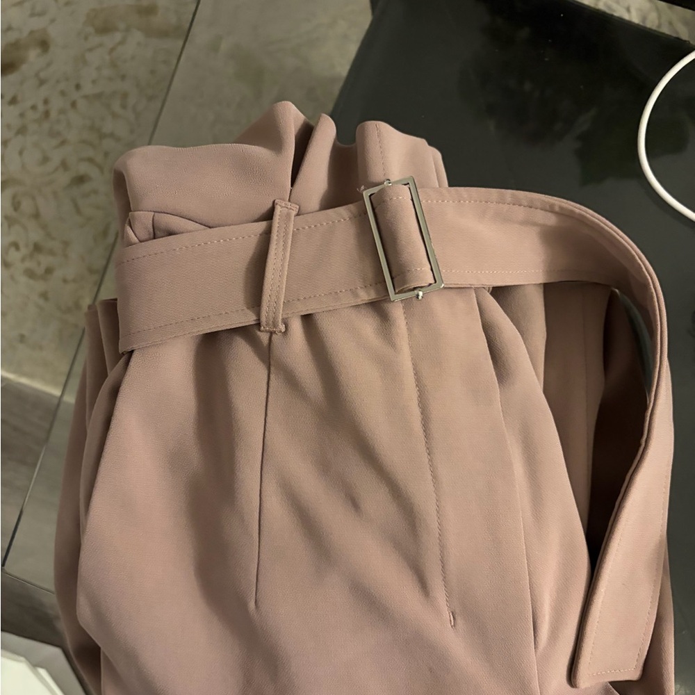 Babaton - Power Pant in Taupe / Pink - size 12